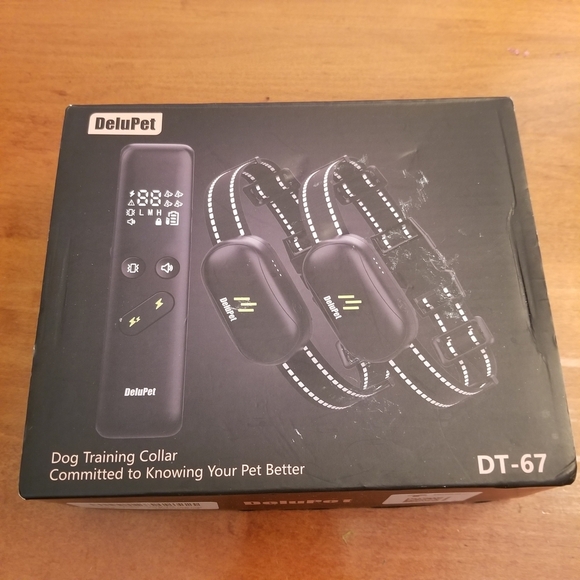 delupet Other - Delupet Dog Training Collars with remote 2 dogs DT-67 New Open Box